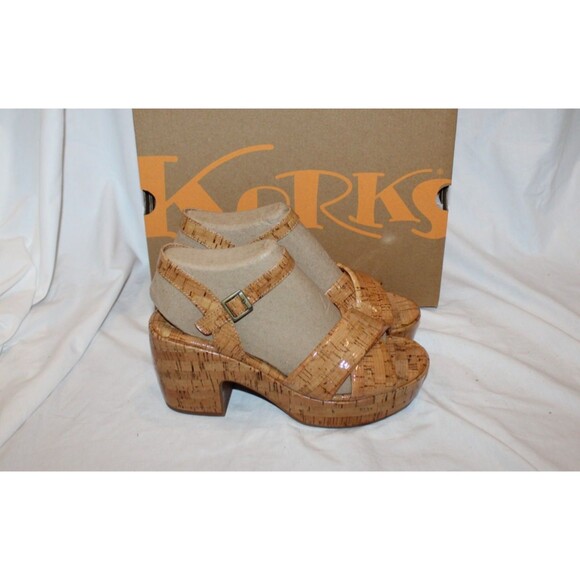 Kork-Ease Shoes - Korks Women's Calda Platform Comfort Sandals Light Tan NEW SZ 8